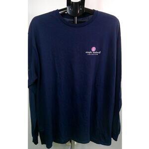 Simply Southern Men's XL Long Sleeve T-shirt Navy Blue